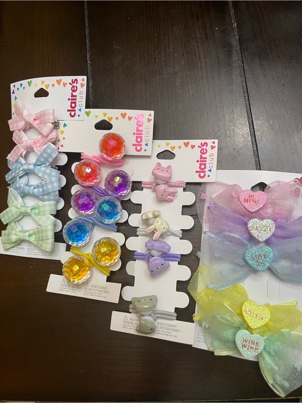 Claire's Kids Hair Clips and Bows Set